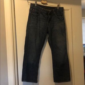 Polo cropped jeans